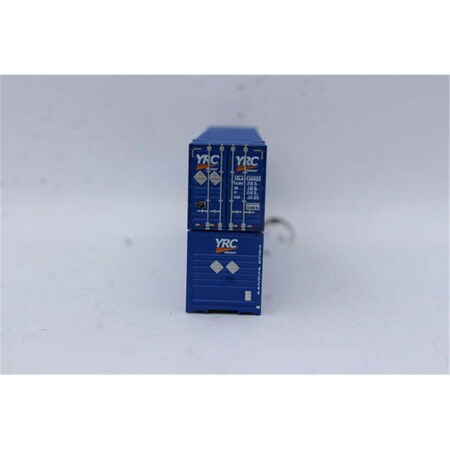 Jacksonville Terminal 53 ft. No.2 N Scale YRC 8-55-8 Corrugated 4VI Container Set JTC537068